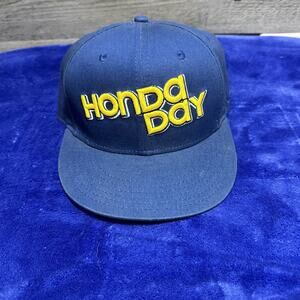 2014 Honda Day Blue SnapBack Hat Rare HDay E-Town New Jersey Tuner Racing